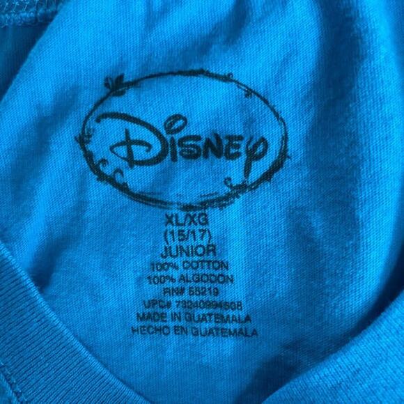 Disney Shirt Womens Extra Large Juniors 15-17 Blue Phineous Perry Platypus Tee - Picture 2 of 9